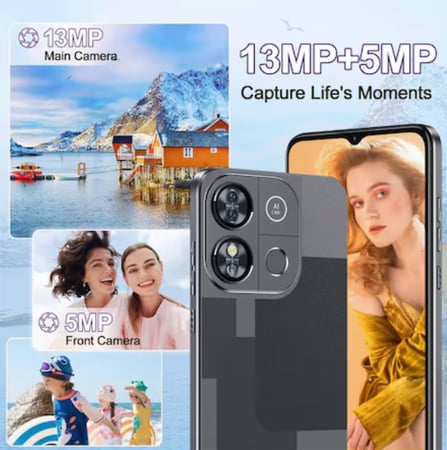 جوال اوكيتل c57 pro ثنائي الشريحة 4G زاكرة 128 جيجا رام 4+12 جيجا