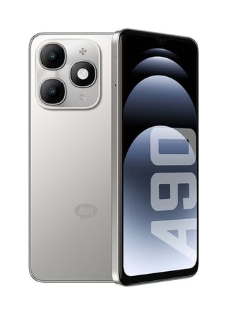 A90 ثنائي الشريحة أسود متلألئ 3+5 جيجابايت رام 64 جيجابايت 4G