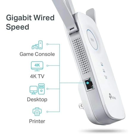 مقوي و موسع نطاق شبكة وايرلس تي بي لينك TP-Link - RE450