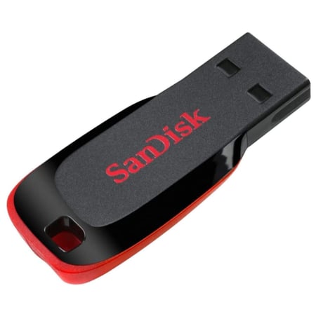 ذاكرة فلاش USB مساحه 8GB من SANDISK