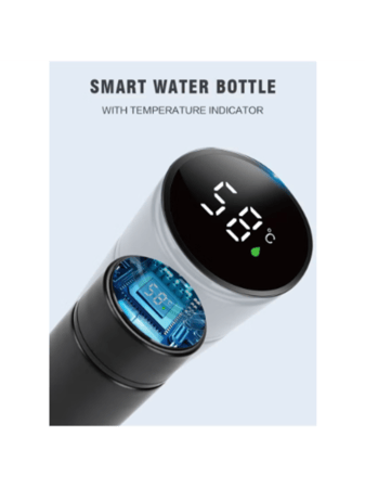 حافظة ذكية للسوائل باردة/ساخنة مع مؤشر لدرجة الحرارة - MX-VC004