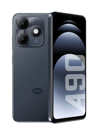 A90 ثنائي الشريحة أسود متلألئ 3+5 جيجابايت رام 64 جيجابايت 4G