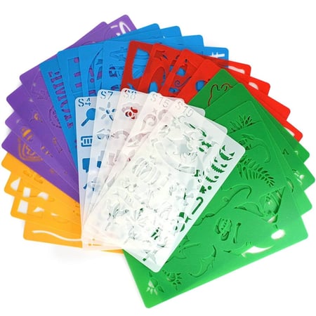 استنسل بعدة أشكال