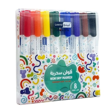 طقم ألوان سحرية 8 ألوان | LEENO