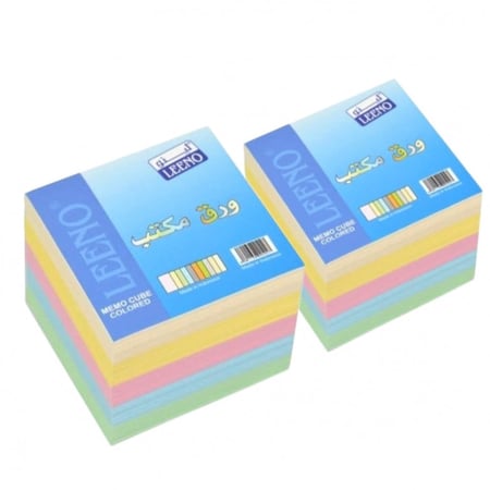 ورق مكتب ملون بمقاسين | LEENO