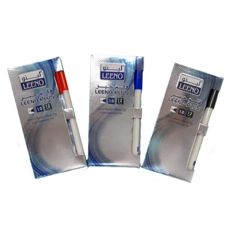 طقم أقلام حبر جاف 1.0 | LEENO PLUS