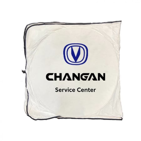 شماسية مدور - بعلامة - شعار - شانجان