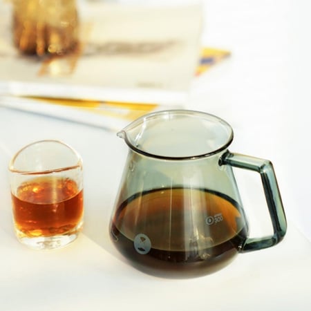 طقم تايمور  كرستال - اسود شفاف 01 | Timemore Crystal Eye Brewer Set