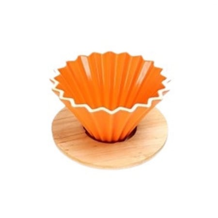 قمع الترشيح V60 مطابق لـ اوريقامي مع قاعدة - مقاس 02 | V60 Dripper