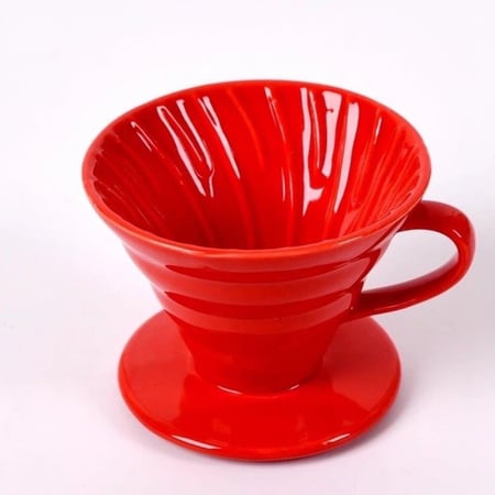 قمع تقطير V60 سيراميك - مقاس 01 | V60 Dripper