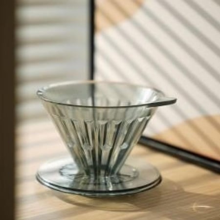 قمع تايمور كرستال - اسود شفاف 01 | Timemore Crystal Eye Brewer Set