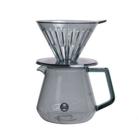 طقم تايمور  كرستال - اسود شفاف 01 | Timemore Crystal Eye Brewer Set