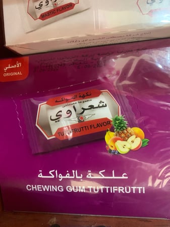 علك الشعراوي فواكه