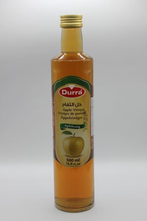 خل التفاح الدرة 500 مل