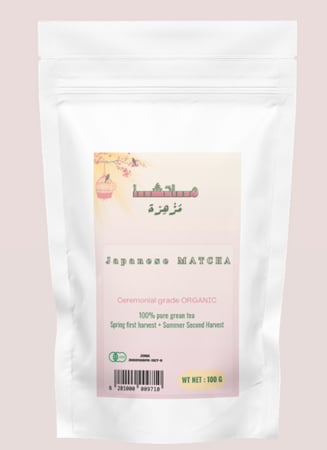 ماتشا احتفاليه فاخرة ١٠٠ جرام عضوية