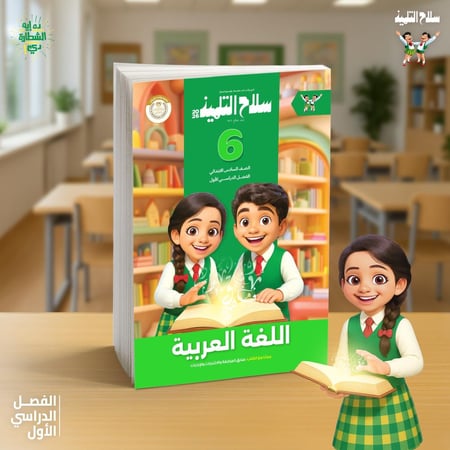 سلاح التلميذ اللغة العربية الصف السادس الإبتدائي الفصل الدراسي الأول 2026