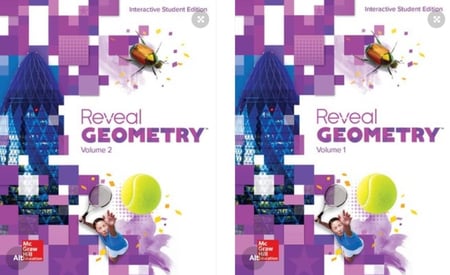 Reveal Geometry, Interactive Student Edition, Volume 1+2 Volume (9780076626014-9780078997495)