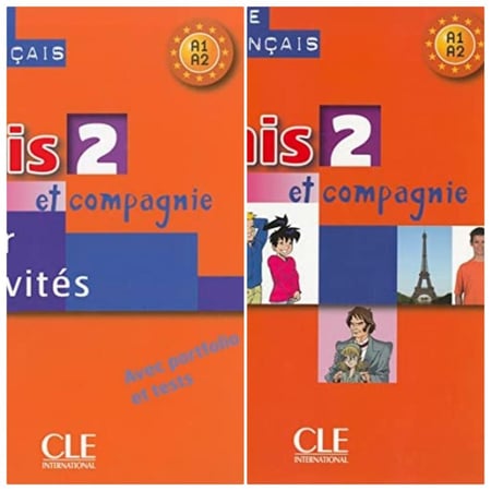 Amis et Compagnie 2 StudentBook + WorkBook (9782090354935)(9782090354942)