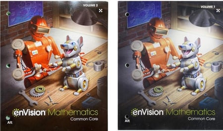 enVision Mathematics  Grade 7 Vol.1 + Vol.2 (9781418269494-9781418269500)