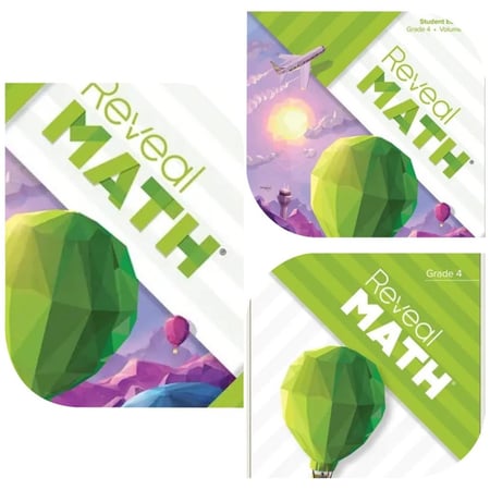 Reveal Math Student Bundle  Grade 4 ©2022(9780077013134)