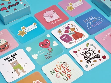 كروت الحب للأطفال