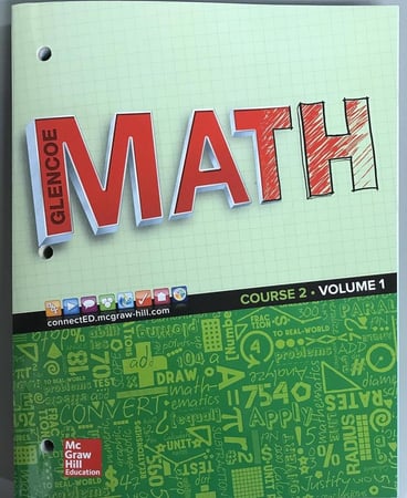 Glencoe Math, Course 2,  Student Edition, Bundle (9780076683185- 9780076683192)