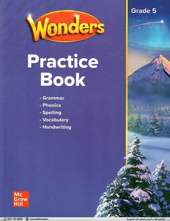 Practice Book Wonders Grade 05 (2020) (9781309126066)