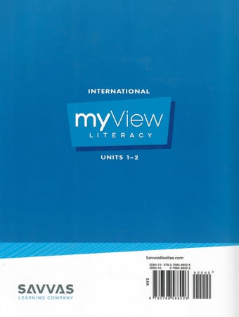 Myview Literacy 2021 In"l SB Interactive BK GR 3.1+3.2