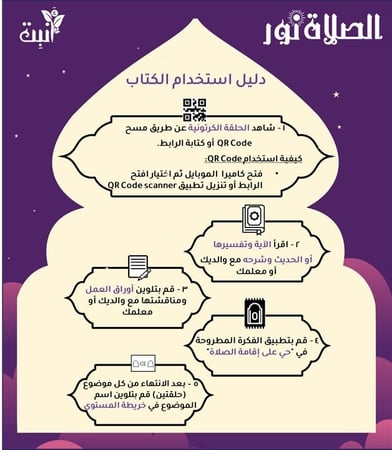 الصلاة نور (مستوي اول وثاني )