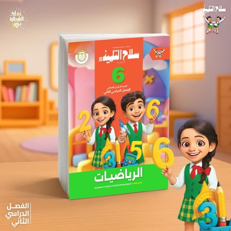 سلاح التلميذ الرياضيات الصف السادس الإبتدائي الفصل الثاني 2026