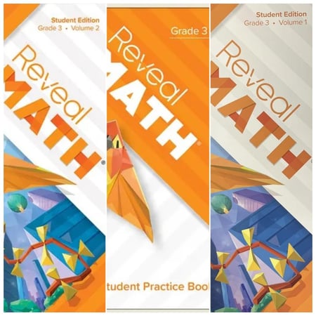 Reveal Math Student Bundle Grade 3 2022 (9780077013103)