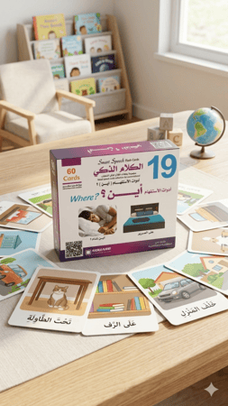 مجموعة الكلام الذكي: أدوات الاستفهام (أين) ؟