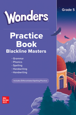 Reading Wonders Practice Book 2023 G05 (9781309132463)