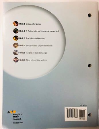 HMH Into Literature G12 (Softcover)VOL.1+VOL.2 (9781328474834-9781328511072)