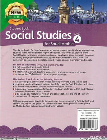 Social Studies KSA Student Book Grade4 (9781292164687)