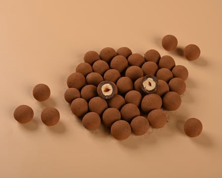 دراجيه بندق ببودرة الكاكو