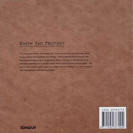 Know Thy Prophet - Ibrahim Babelli