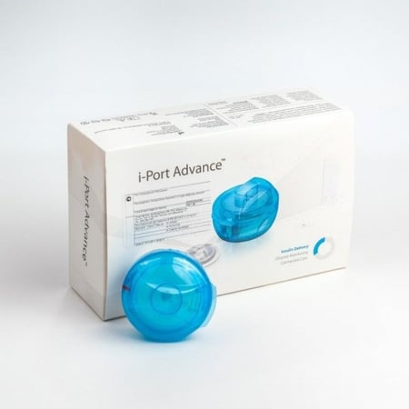 اى بورت ادفانس جهاز حقن الأنسولين 10 قطع من ميدترونيك I-port advance