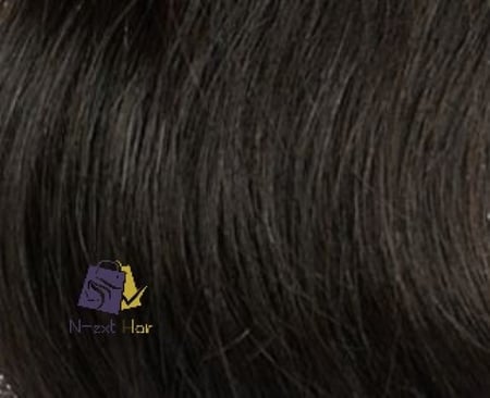 وصلات شعر متعددة - أسود طبيعي (كلبسات)