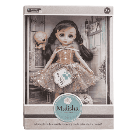 دمية عروسة Mulisha الأنيقة