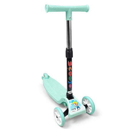 سكوتر أطفال ثلاثي العجلات – قابل لتعديل الارتفاع الوان ولادي