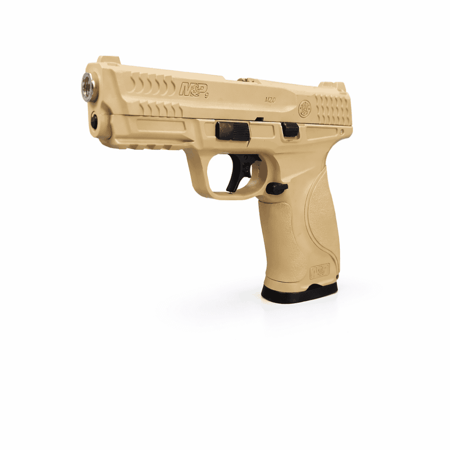 العاب تصويب بلاستيكي طلقات 6 مم لون بيج – حجم طبيعي مع طلقات خرز بلاستيك