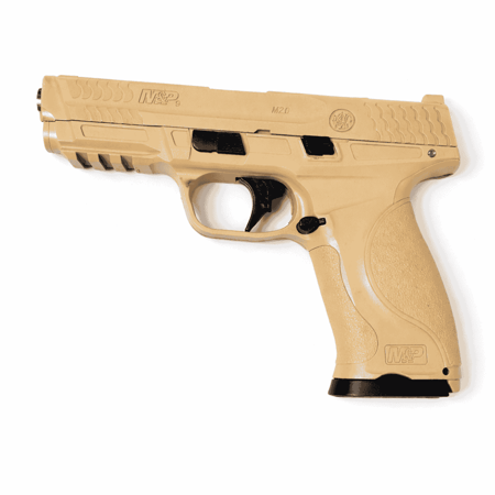 العاب تصويب بلاستيكي طلقات 6 مم لون بيج – حجم طبيعي مع طلقات خرز بلاستيك