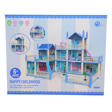 لعبة تركيب منزل للبنات مكونة من 217 قطعة