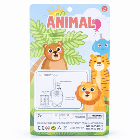 جهاز اتصال للأطفال – Walkie Talkie بتصميم الحيوانات