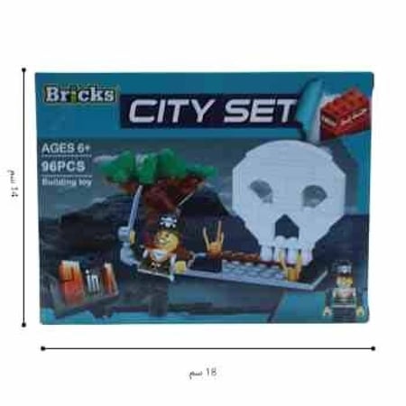 لعبة تركيب بريكس اشكال حرب حجم صغير