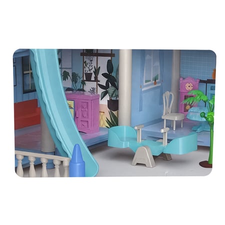 لعبة تركيب منزل للبنات مكونة من 217 قطعة