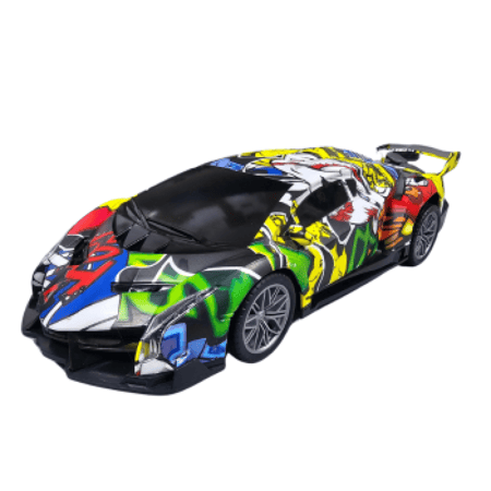 سيارة لعبة اطفال بريموت للتحكم عن بعد مع اضاءة للكشافات الأمامية