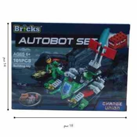 لعبة تركيب بريكس اشكال حرب حجم صغير