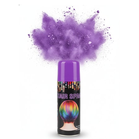 بخاخ شعر الوان متنوعة 80 جرام 6 الوان